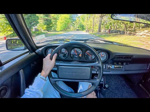 1985 Porsche 911 3.2 Carrera Targa - The Topless Flat 6 You Need To Drive (POV Binaural Audio)