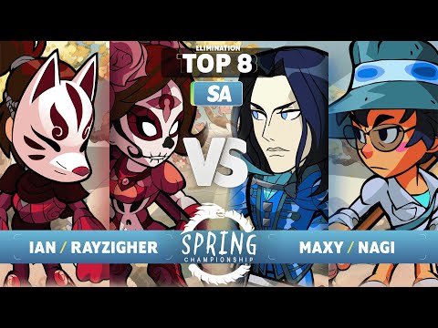Ian & Rayzigher vs Maxy & Nagi - Top 8 Elimination - Spring Championship 2023 - SA 2v2