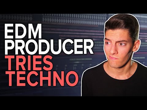 EDM PRODUCER TRIES TECHNO (for the FIRST time)! 🤔