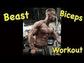 Mitch Costa Beast Arms Bicep Workout Styrke Studio