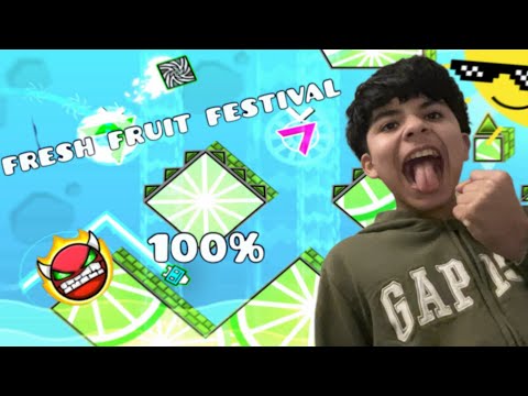 Fresh Fruit Festival 100% (Geometry Dash)
