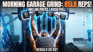 Morning Garage Grind: Lat Isolation & Push/Pull | Rebuild Phase