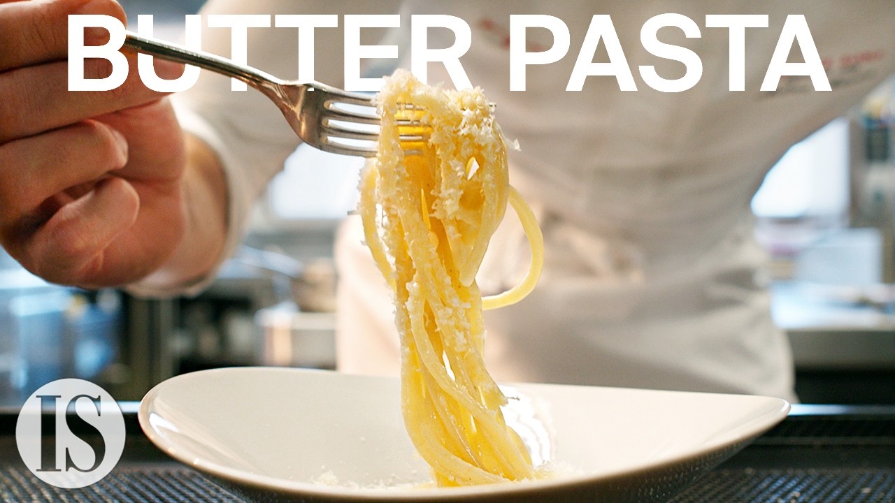 Come preparare la pasta al burro 1 stella Michelin