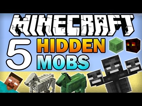 5 Secret Hidden Mobs in Minecraft