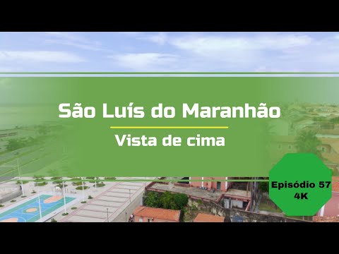 São Luís vista de cima ( EP. 57 ) Centro Histórico, 3ª Parte em 4K. #saoluis #maranhao #fimix8se #4K