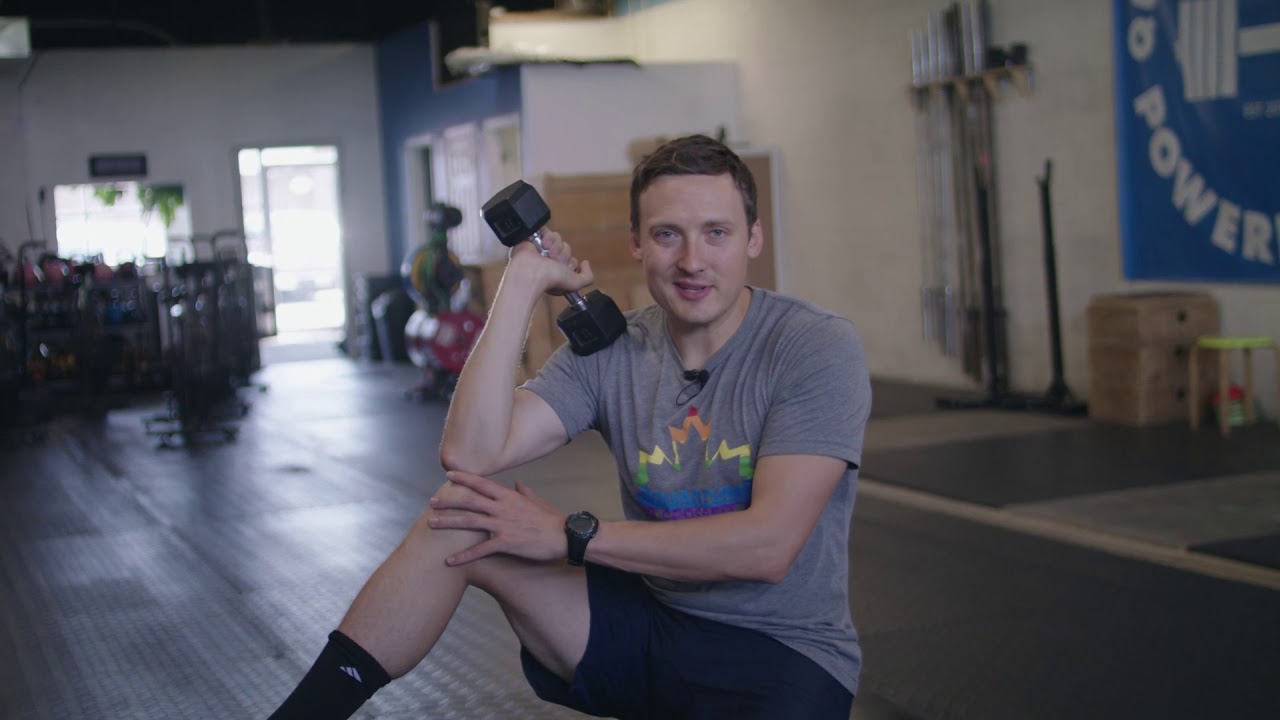 Dumbbell Seated External Rotation 8RM Test