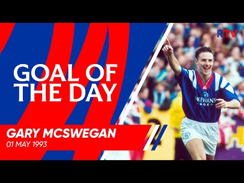 GOAL OF THE DAY | Gary McSwegan v Airdrie 1993