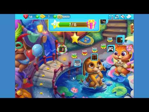 Pet Rescue Saga Level 2401, level 2402, level 2403 ~ WIN STREAK