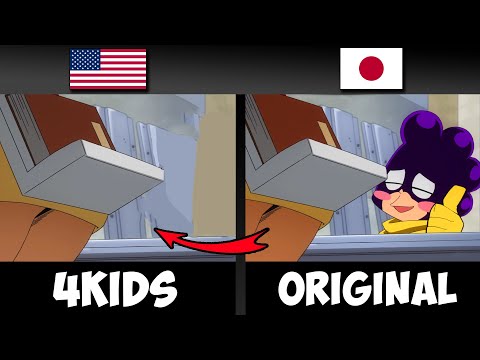 4kids Censorship in My Hero Academia