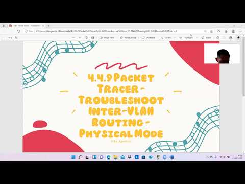 4.4.9 Packet Tracer - Troubleshoot Inter-VLAN Routing - Physical Mode