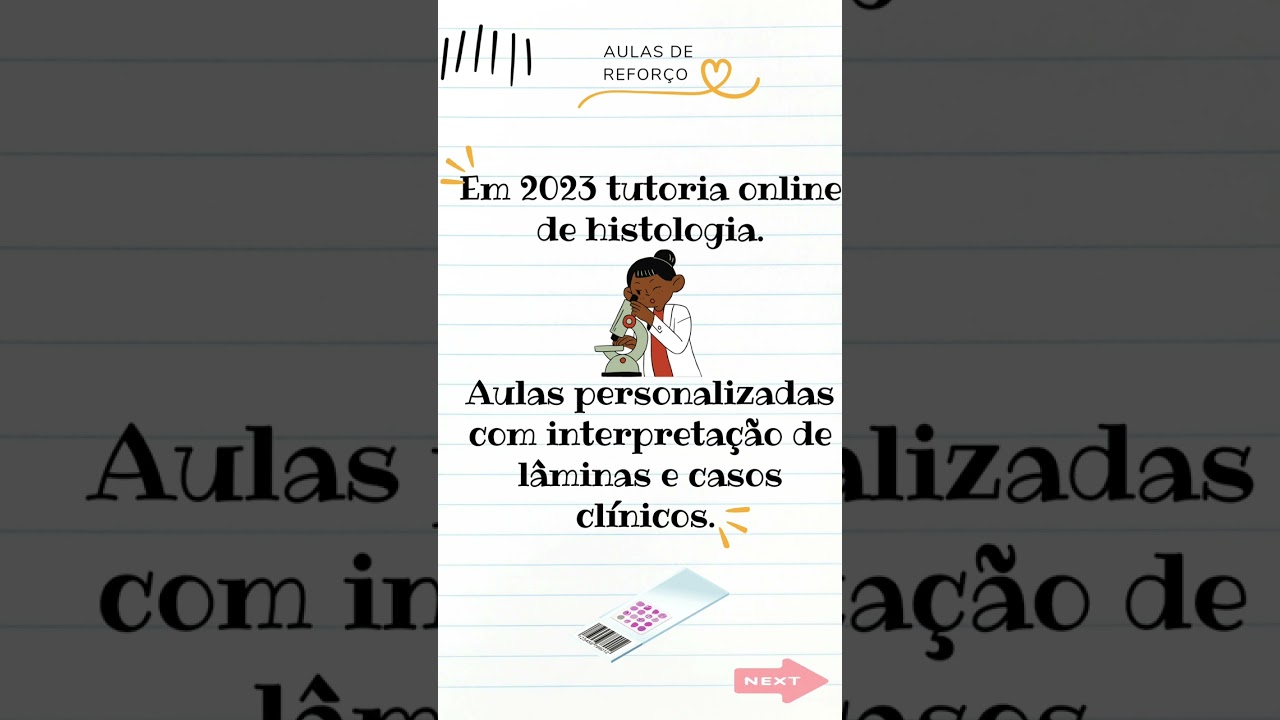 Olha a primeira novidade aí pessoal! Tutoria de histologia!!