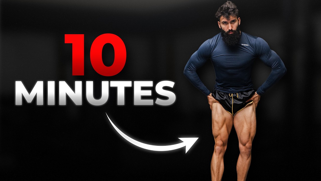 The Easiest Leg Day for Muscle Growth - YouTube