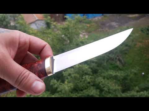 Tommy puukko stabilized wood M390