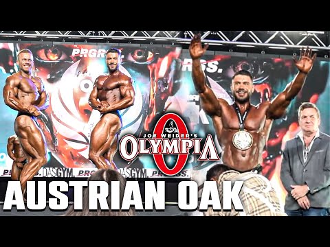 We're off to Mr. Olympia! My victory at the Austrian Oak