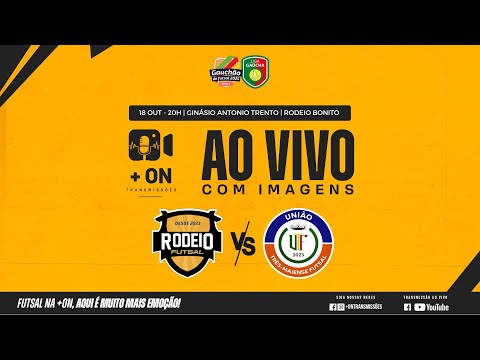 RODEIO FUTSAL X UNIÃO TRÊS-MAIENSE - GAUCHÃO 2025 | SÉRIE C - FINAL CONFERÊNCIA OESTE  (18/10/2025)