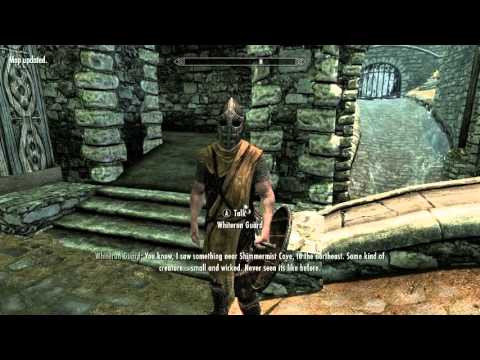 Map Updates from Guards - Skyrim