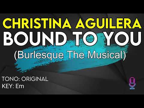 Christina Aguilera - Bound To You - Karaoke Instrumental