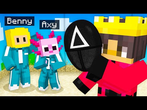 Playing as a GUARD in Squid Game! (Minecraft)