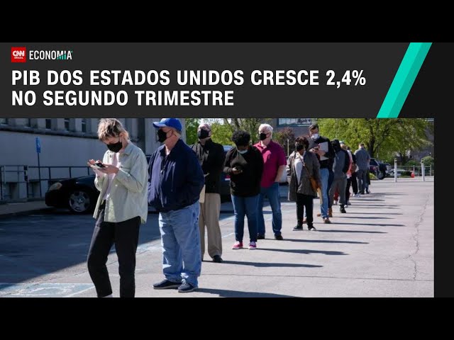 PIB dos EUA é revisado e sobe 3,2% no 3° trimestre, acima do esperado,  aponta estimativa final