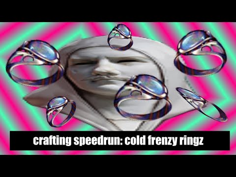 Cold Frenzy Ring Crafting Speedrun (PoE Money Making 3.14)