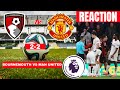 Bournemouth vs Manchester United 2-2 Live Stream Premier League EPL Football Match Score Highlights