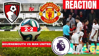 Download lagu Bournemouth vs Manchester United 2 2 Live Stream P... mp3