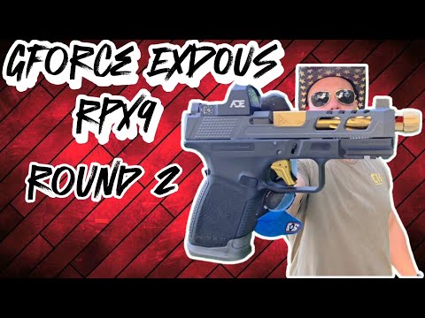 GForce Exodus RPX9 Round 2 Field Test with ADE Valkyrie Green Dot – Best Budget 9mm?