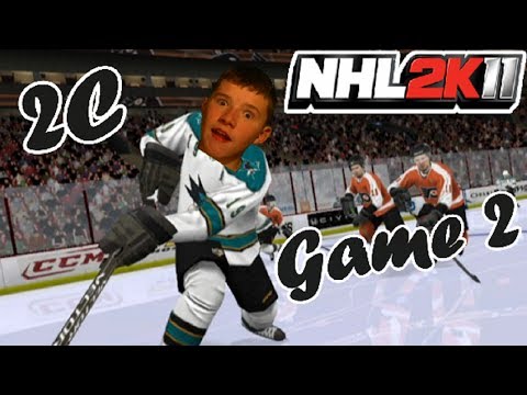 NHL 2K11 Stanley Cup Series: Game 2 - Philadelphia Flyers VS. San Jose Sharks - 2C