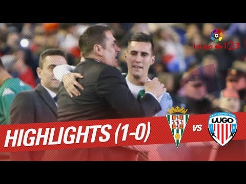 Resumen de Córdoba CF vs CD Lugo (1-0)