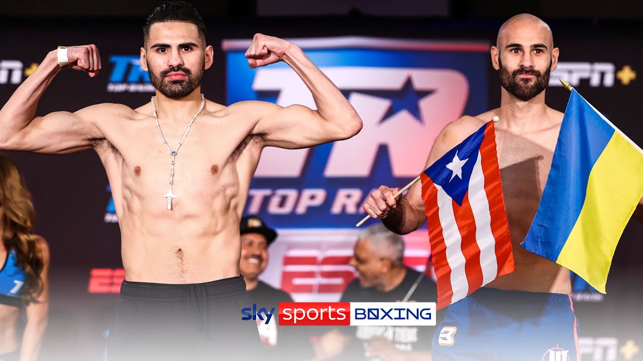 RAMIREZ VS PEDRAZA! 👊🏻| WEIGH-IN ⚖️