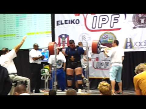 Vladimir Svistunov  squat 420kg IPF World Championships 2012