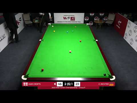 Jake Crofts vs Christian Richter - WSF Junior Championship 2023