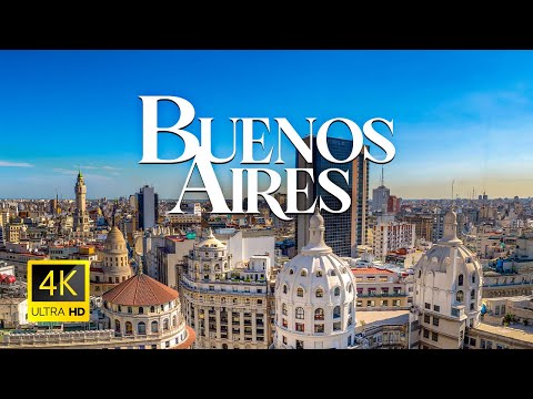 Buenos Aires, Argentina 🇦🇷 in 4K Ultra HD | Drone Video
