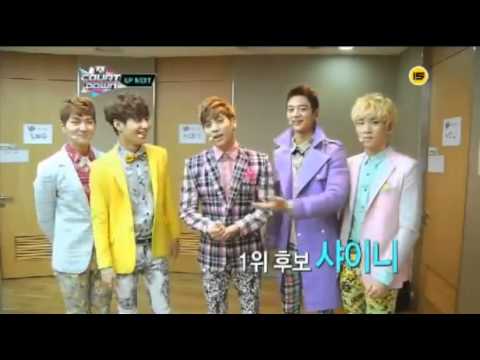 [HD] 130228 SHINee Huh Gak Backstage @ M Countdown