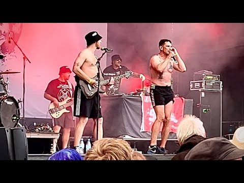 SWISS & DIE ANDERN: Schwarz Rot Braun/ Morgenland/Schrei Nach Liebe - Ruhrpott Rodeo, Germany 2.7.23