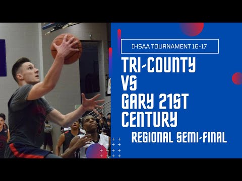 2016-17 Regional Semi-Final: Tri-County v Gary 21st | Full Game