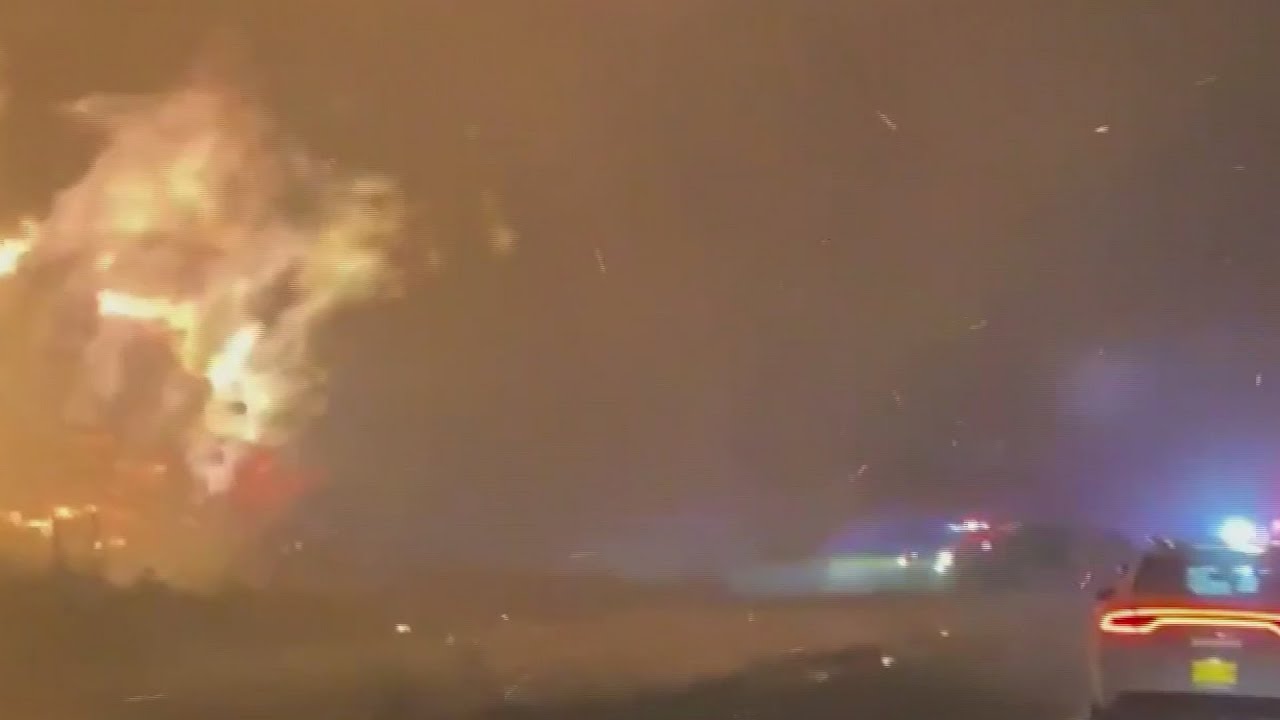 Over 40K without power and fires rage in Clackamas County