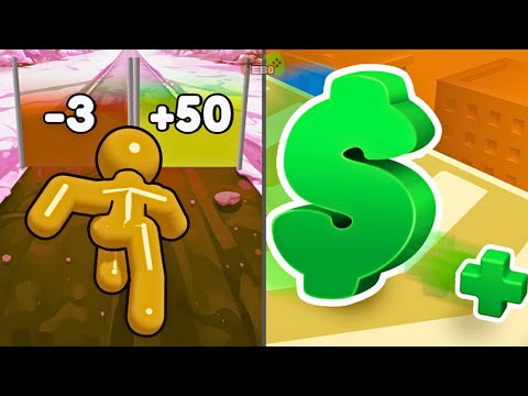 TALL MAN RUN vs DIGIT SHOOTER || Epic Brain Odyssey || Epic Android gameplay walkthrough || #0071