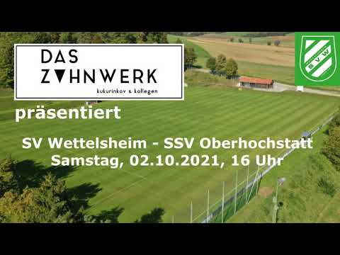Highlights SV Wettelsheim – SSV Oberhochstatt 8:0 (6:0) am 02.10.2021 💚🤍⚽