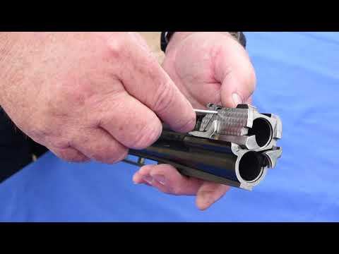 Norbert Haussmann, President of Zoli Shotguns describes how to remove ejectors on Zoli barrels.