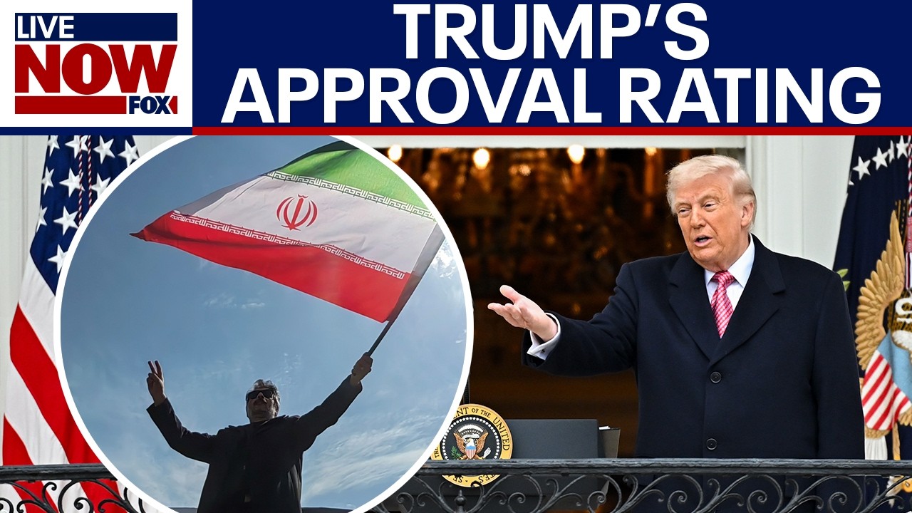 Trump's approval rating dips amid Iran war, gas price surge