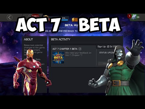 Act 7 Beta Coming Soon - Book 2 Act 1 MCOC