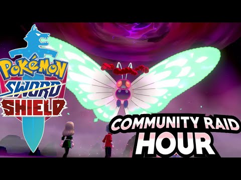 LIVE POKEMON SWORD AND SHIELD MAX RAID BATTLES WITH EVERYONE #CommunityRaidHour