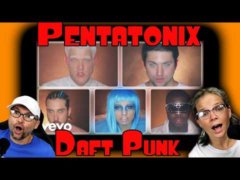 Pentatonix - Daft Punk Official Video Teacher and Coach Reacts