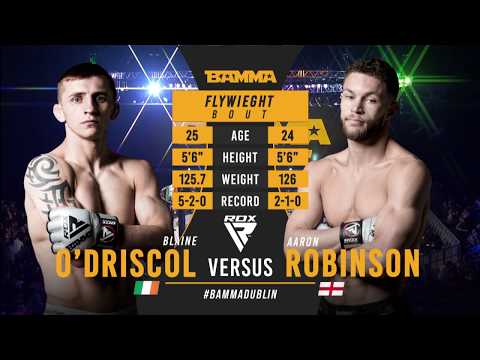 Blaine O'Driscoll vs Aaron Robinson full fight