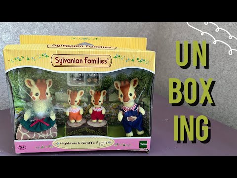 Sylvanian Families Žirafų šeimynėlė video