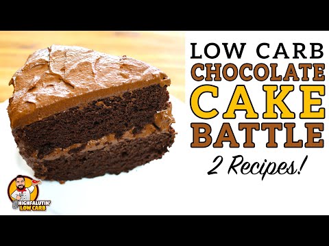 Low Carb CHOCOLATE CAKE Battle - The BEST Keto Chocolate Cake Recipe!
