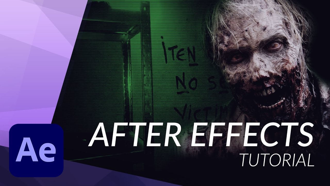 Zombie/Horror Color Grading in After Effects