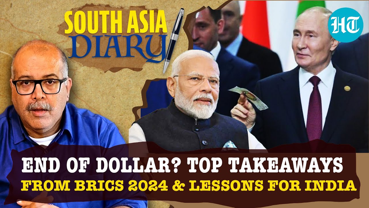 BRICS 2024: Putin Challenges West, Dollar | Pakistan, China Lessons For India | South Asia Diary