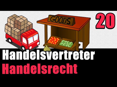 Commercial agent §§ 84 ff. HGB - Commercial Law 20